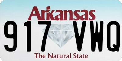 AR license plate 917VWQ