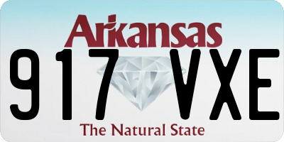 AR license plate 917VXE