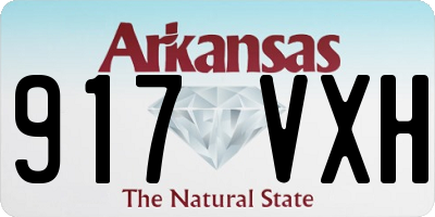 AR license plate 917VXH