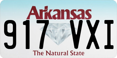 AR license plate 917VXI