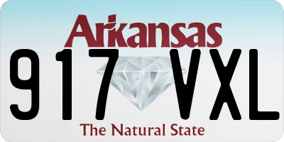 AR license plate 917VXL