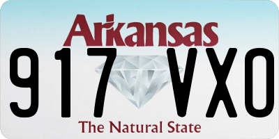 AR license plate 917VXO