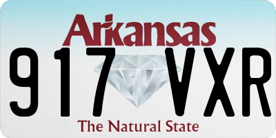 AR license plate 917VXR