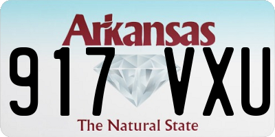 AR license plate 917VXU