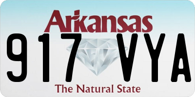 AR license plate 917VYA