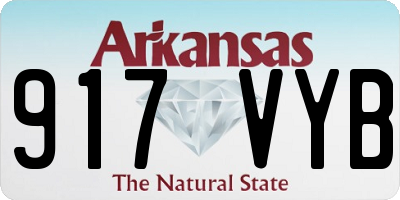 AR license plate 917VYB