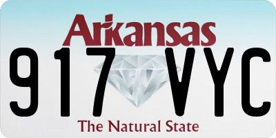AR license plate 917VYC