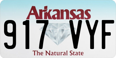 AR license plate 917VYF