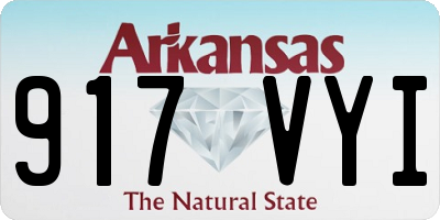 AR license plate 917VYI
