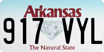 AR license plate 917VYL