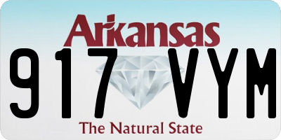 AR license plate 917VYM