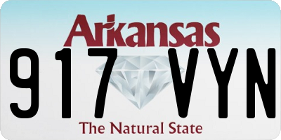AR license plate 917VYN