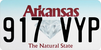 AR license plate 917VYP