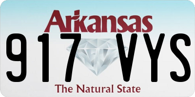 AR license plate 917VYS
