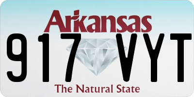 AR license plate 917VYT