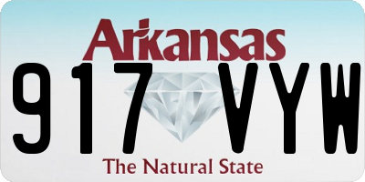 AR license plate 917VYW