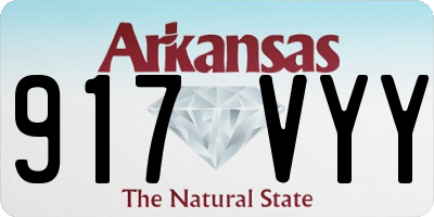 AR license plate 917VYY