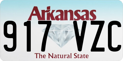 AR license plate 917VZC