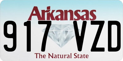 AR license plate 917VZD