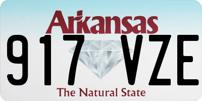 AR license plate 917VZE