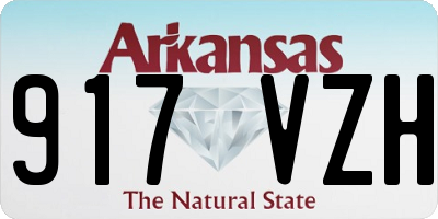 AR license plate 917VZH