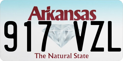 AR license plate 917VZL