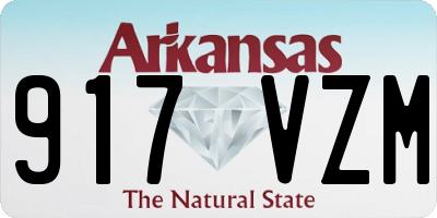 AR license plate 917VZM