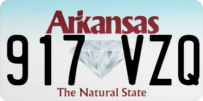 AR license plate 917VZQ