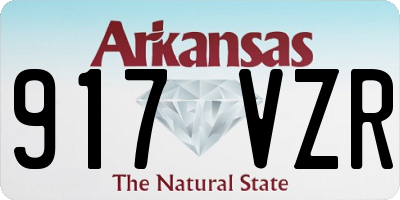AR license plate 917VZR