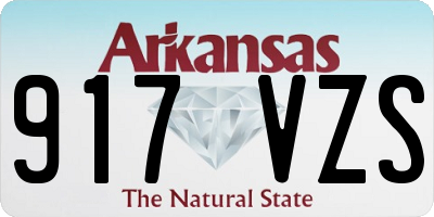 AR license plate 917VZS