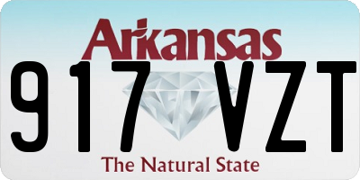 AR license plate 917VZT