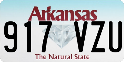 AR license plate 917VZU