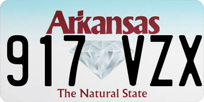 AR license plate 917VZX