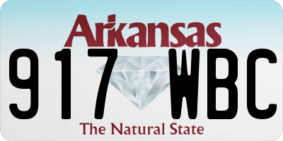 AR license plate 917WBC