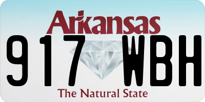 AR license plate 917WBH