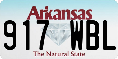 AR license plate 917WBL