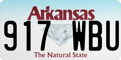 AR license plate 917WBU