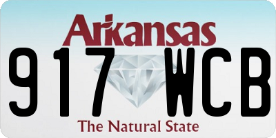 AR license plate 917WCB