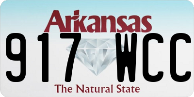 AR license plate 917WCC
