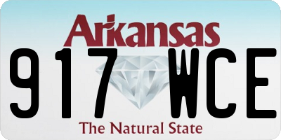 AR license plate 917WCE