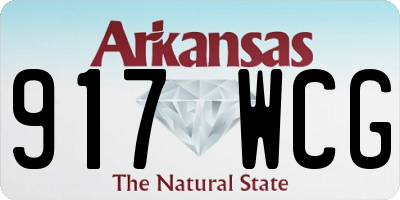 AR license plate 917WCG
