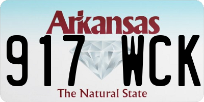 AR license plate 917WCK