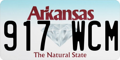 AR license plate 917WCM