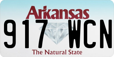 AR license plate 917WCN