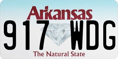 AR license plate 917WDG