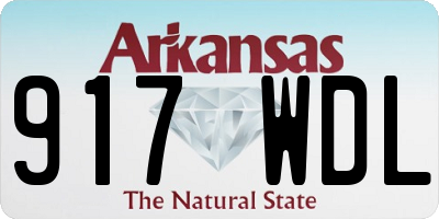 AR license plate 917WDL