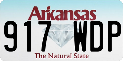 AR license plate 917WDP