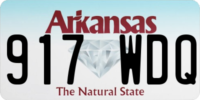AR license plate 917WDQ