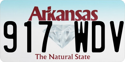 AR license plate 917WDV