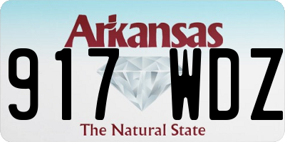 AR license plate 917WDZ